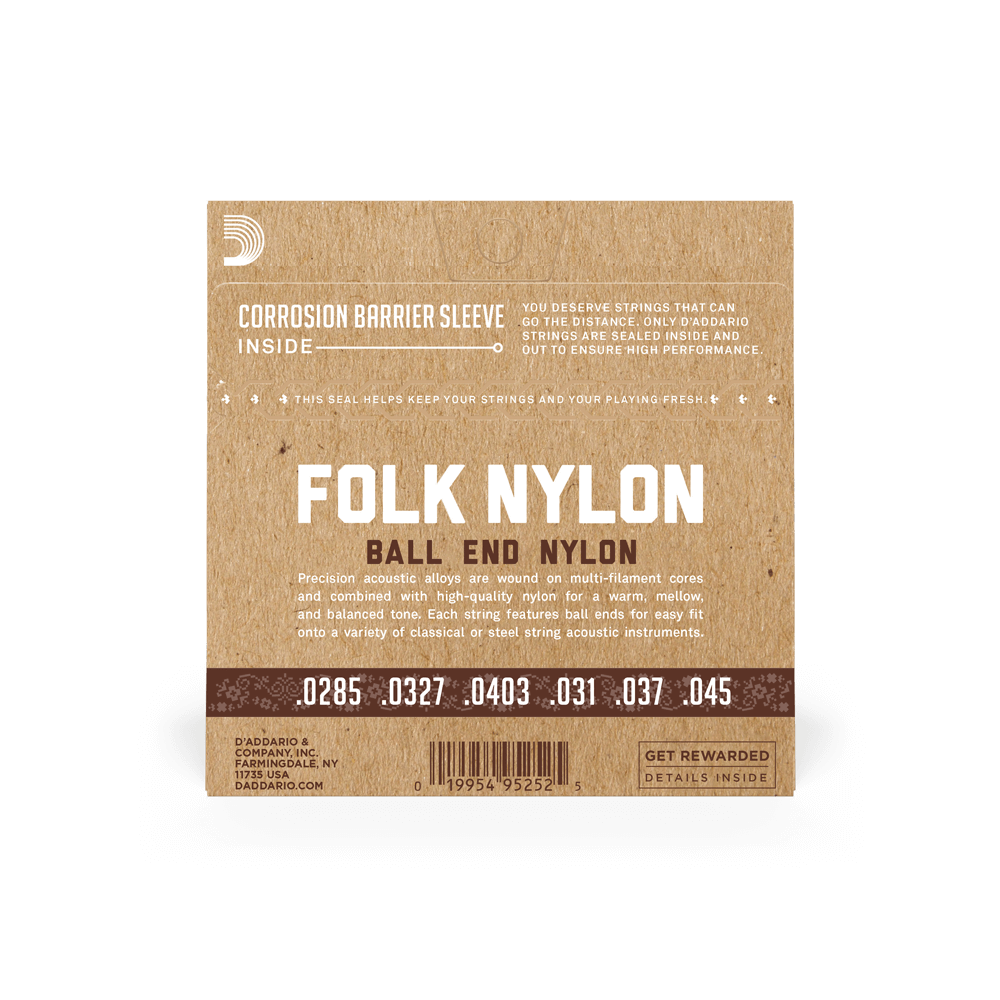 d-addario-folk-nylon-normal-tension-ball-end-klassik-saiten-80-20-bronze image 4