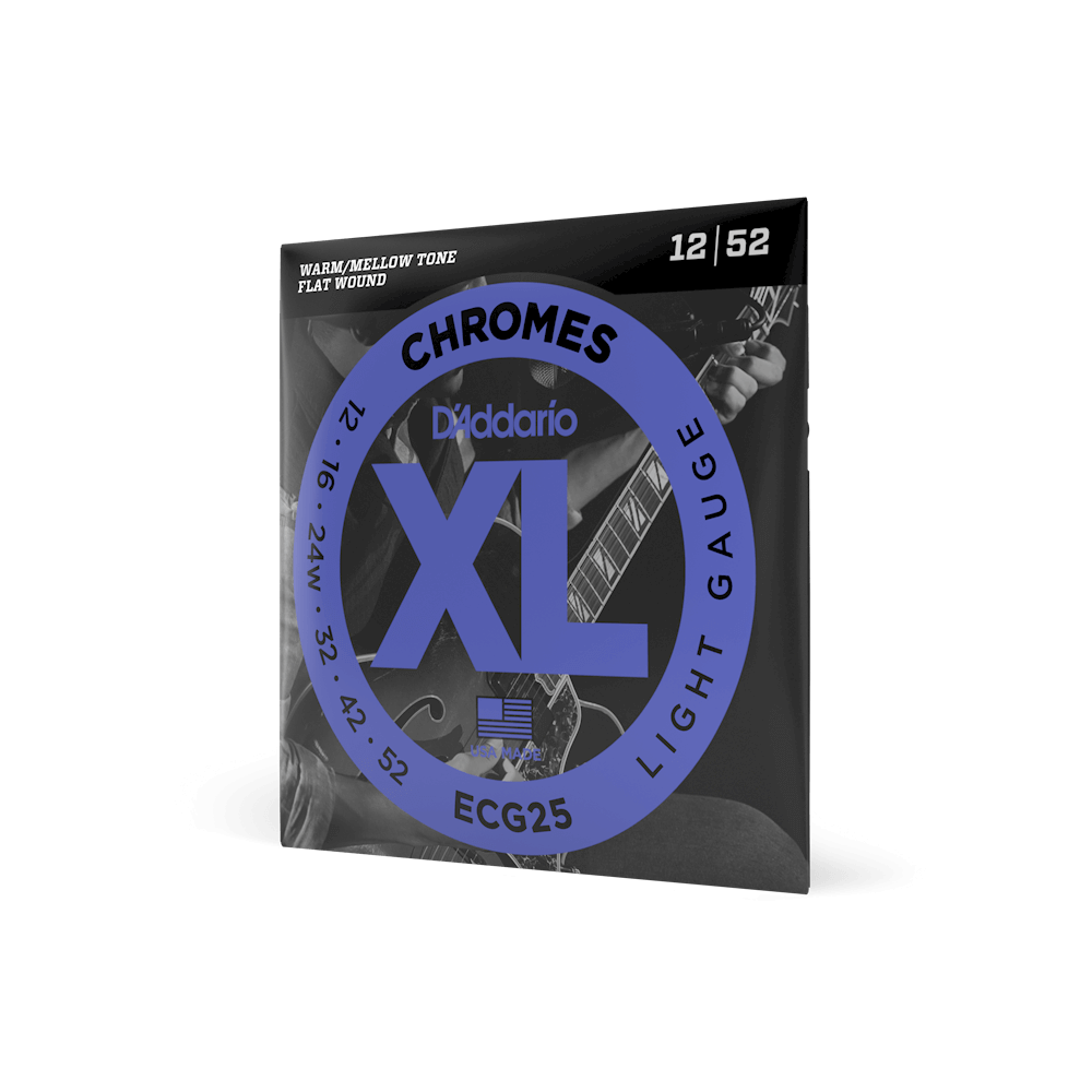 d-addario-xl-chromes-e-gitarren-saiten-light-12-52-flatwound image 1