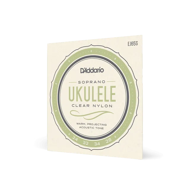 d-addario-ej65s-pro-art-custom-extruded-nylon-sopran-ukulele-saiten image 1