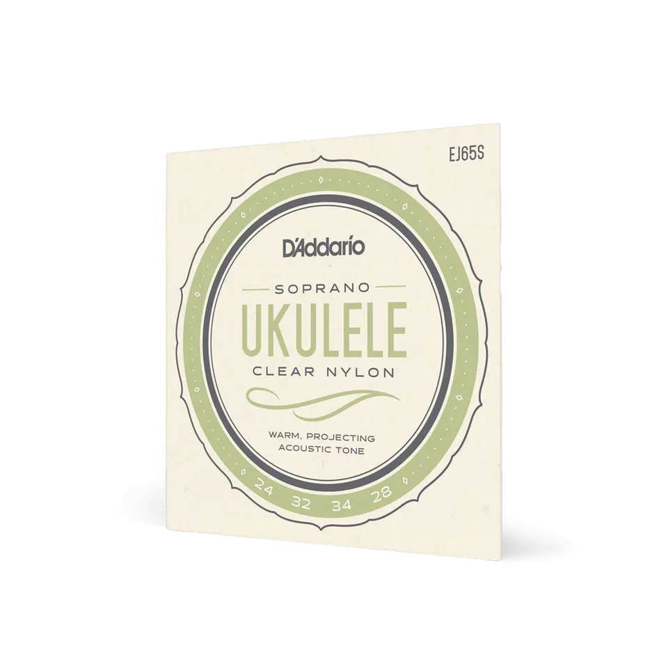d-addario-ej65s-pro-art-custom-extruded-nylon-sopran-ukulele-saiten image 1