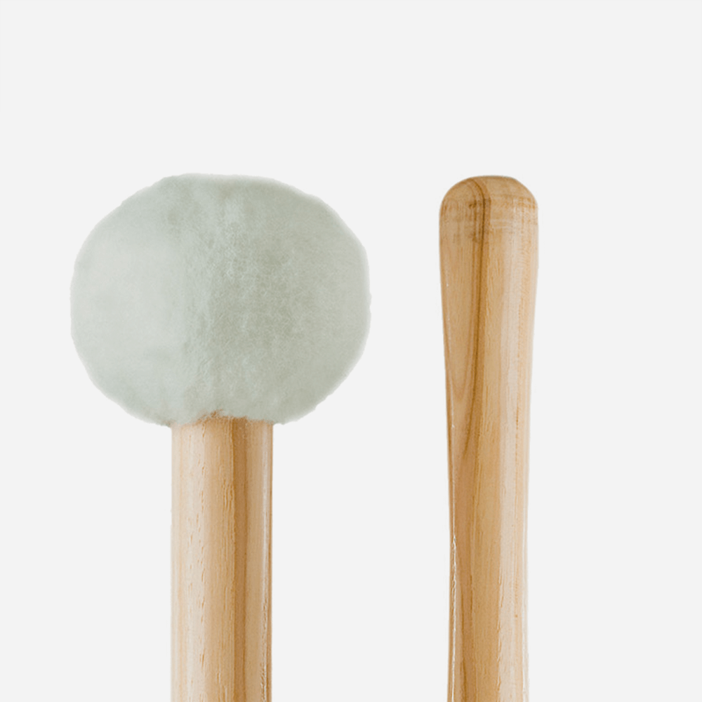 d-addario-performer-series-concert-bass-drum-mallets-filz-schl-gel-mit-hickory-g image 5