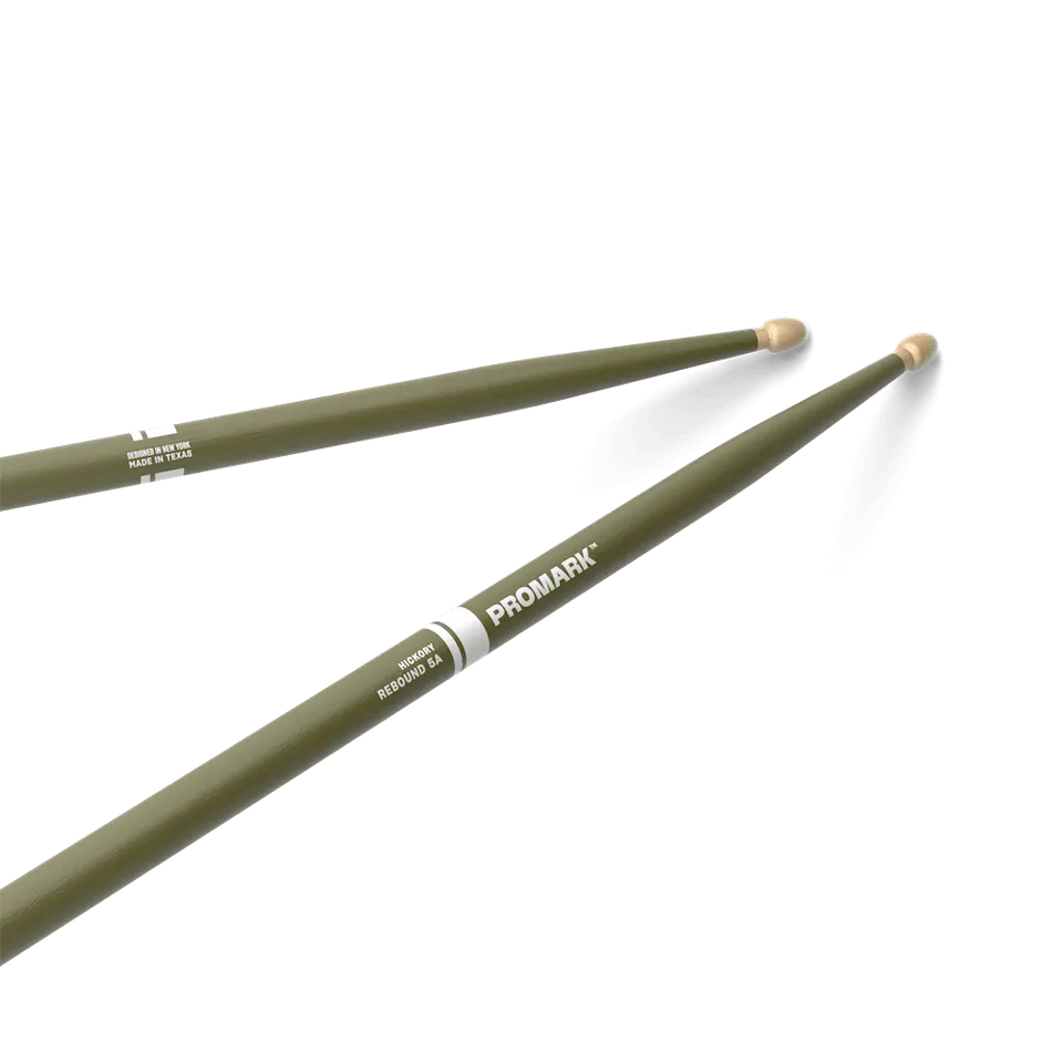 promark-rebound-5a-drumsticks-lackiert-acorn-tip image 1