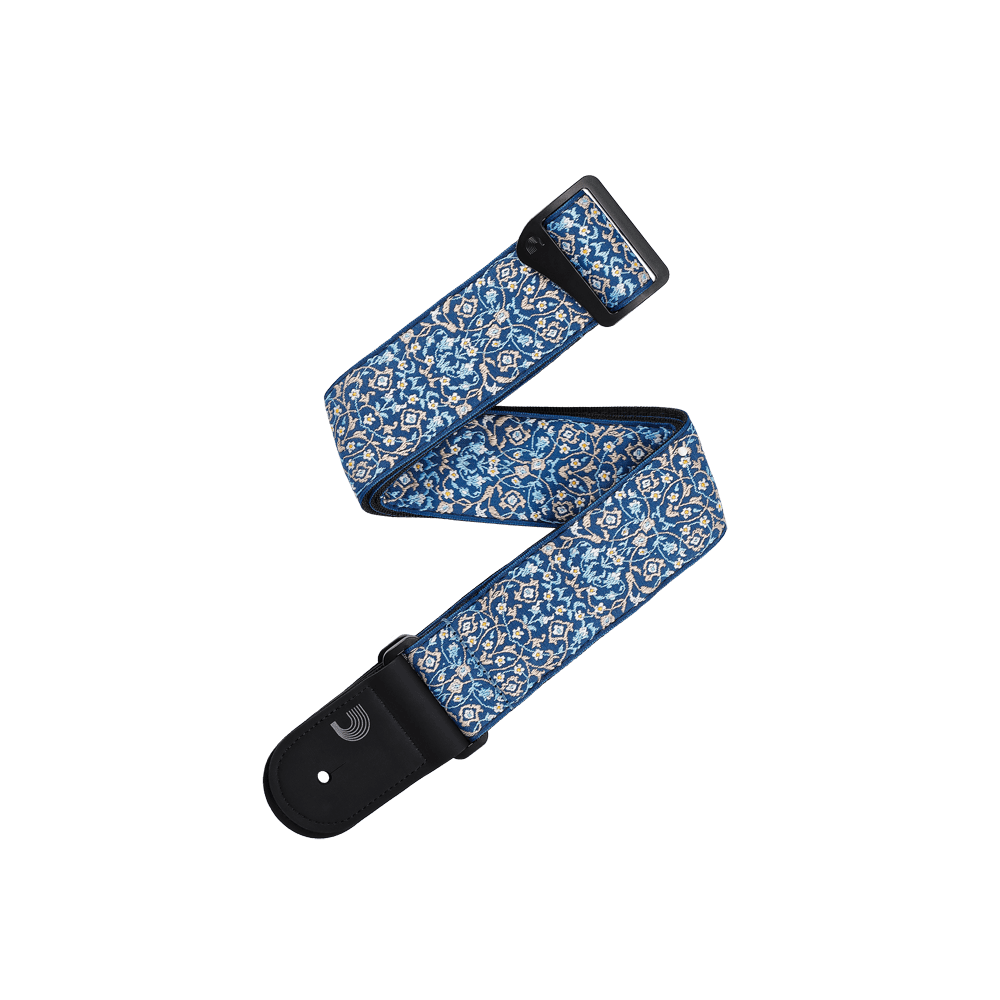d-addario-eco-comfort-persian-woven-gitarrengurt-blau image 1
