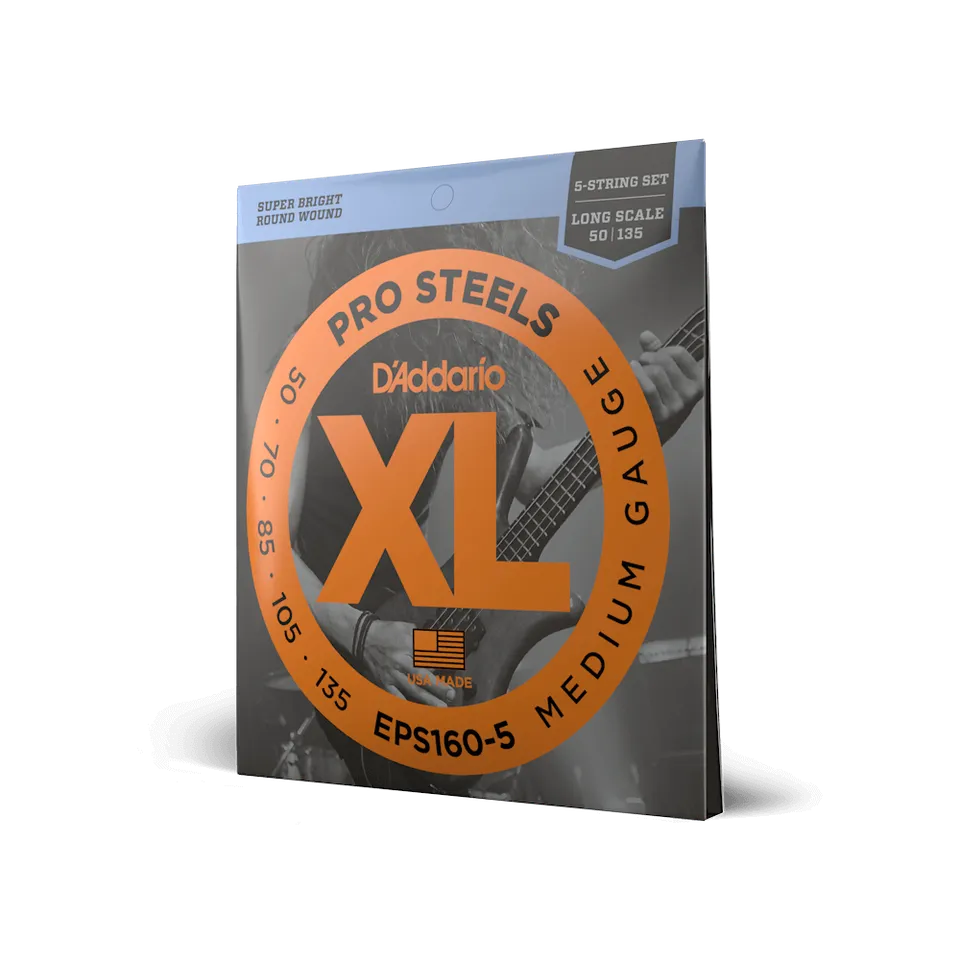 d-addario-xl-prosteels-50-135-medium-5-string-long-scale-bass-saiten image 1