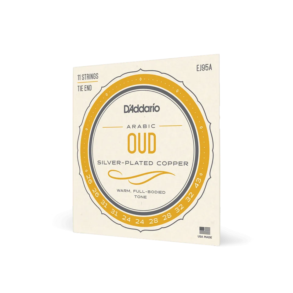 d-addario-ej95a-oud-saitensatz-11-string-arabisch-silver-plated-copper image 1
