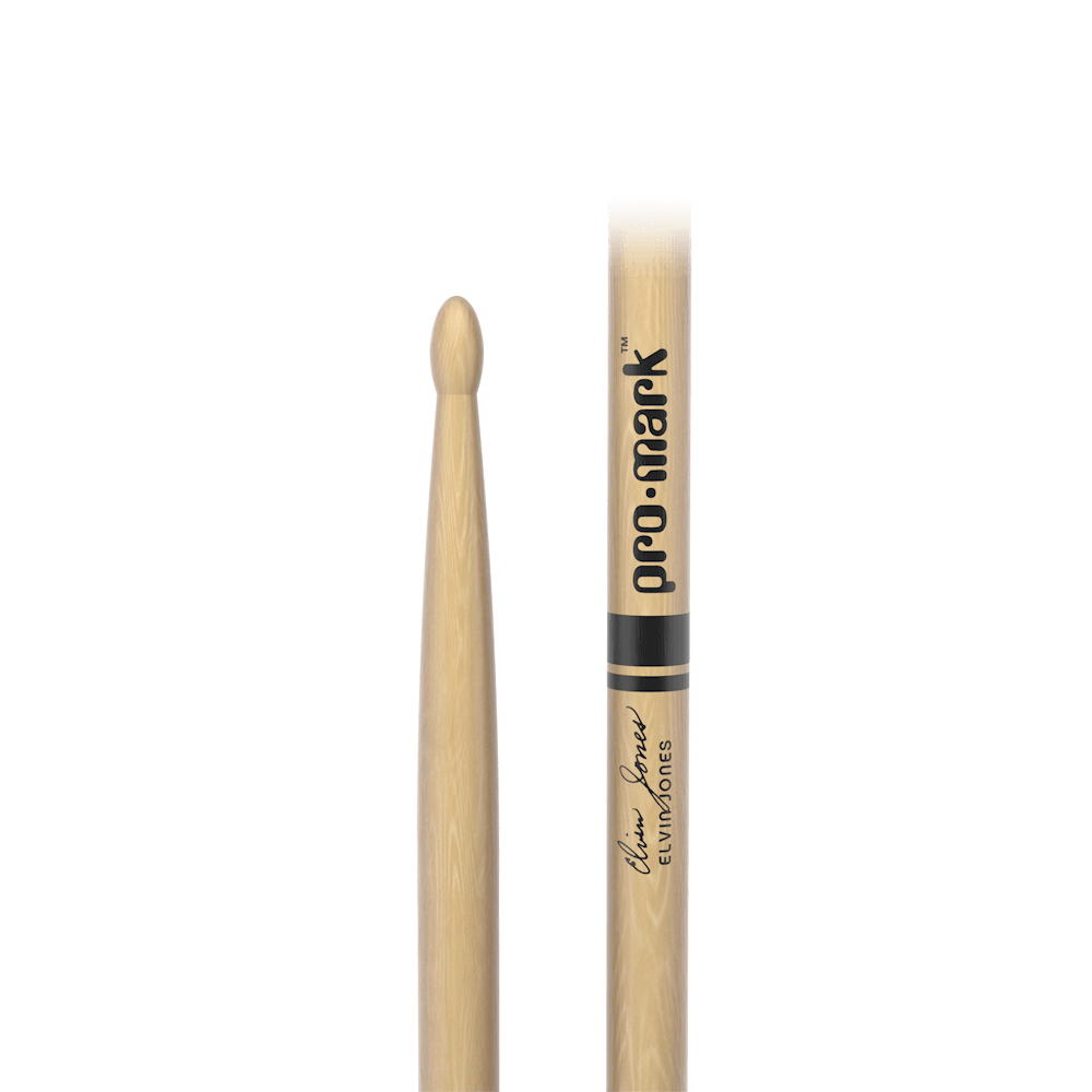 promark-elvin-jones-jz-hickory-drumsticks-wood-tip-signature-sticks image 2