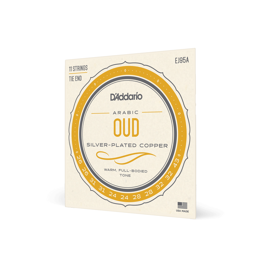 d-addario-ej95a-oud-saitensatz-11-string-arabisch-silver-plated-copper image 1