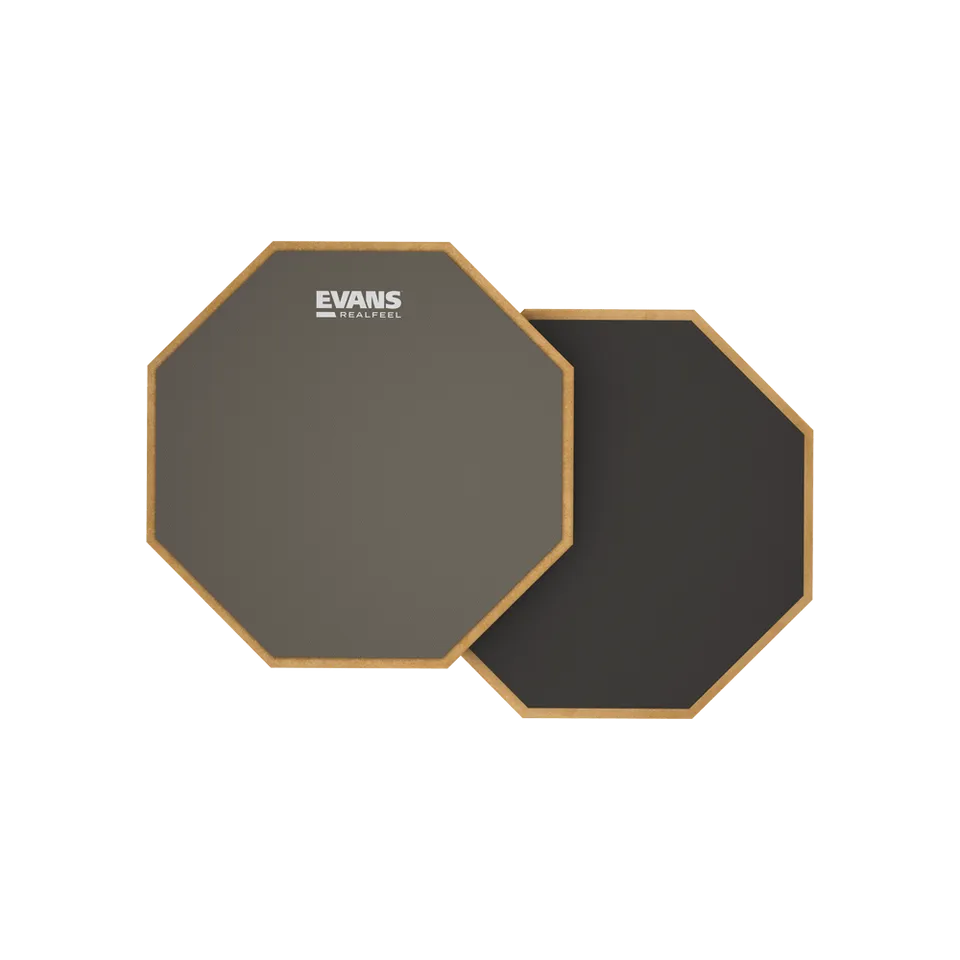 d-addario-realfeel-2-seitiges-practice-drum-pad-12-zoll image 1