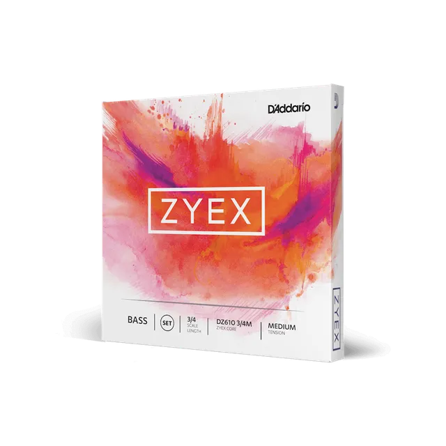 d-addario-zyex-kontrabass-saitensatz-3-4-medium-tension image 1