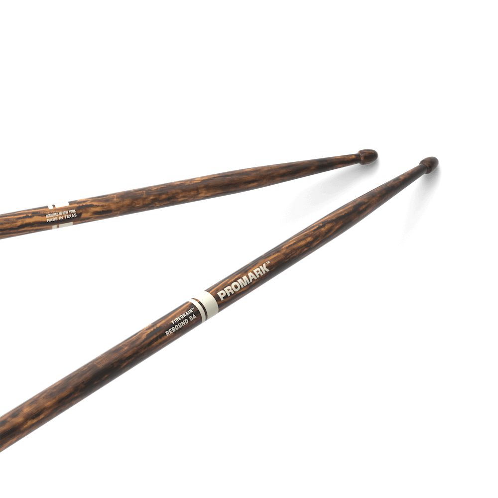 promark-by-d-addario-rebound-5a-firegrain-hickory-drumstick-wood-tip image 3
