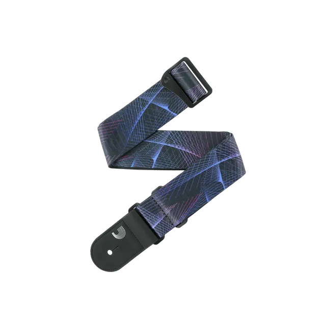 d-addario-outrun-polyester-gitarren-gurt-kaleidoscope image 1