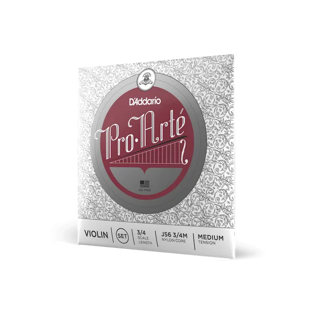 d-addario-pro-art-violin-string-set-3-4-medium-tension image 1