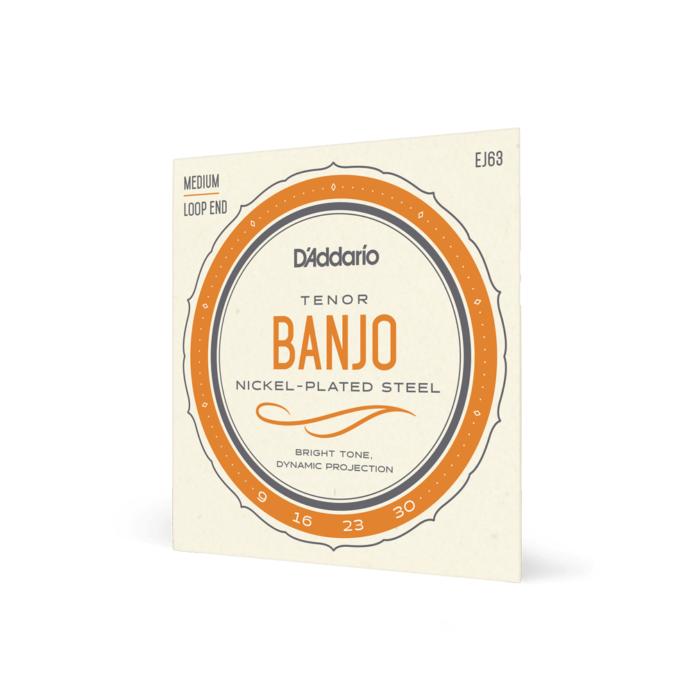 d-addario-ej63-tenor-banjo-saiten-09-30-nickel-4-saitig image 1