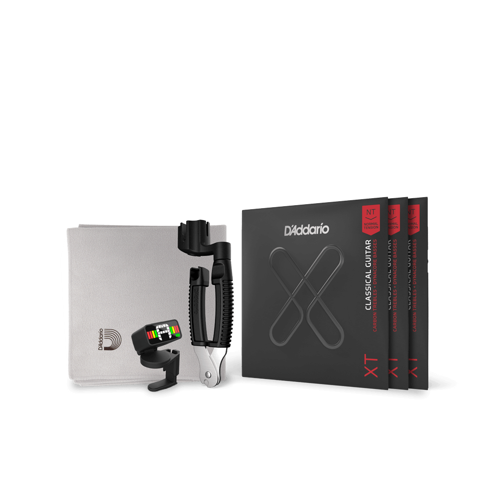 d-addario-pro-art-nylon-projection-essentials-klassikgitarren-bundle image 1