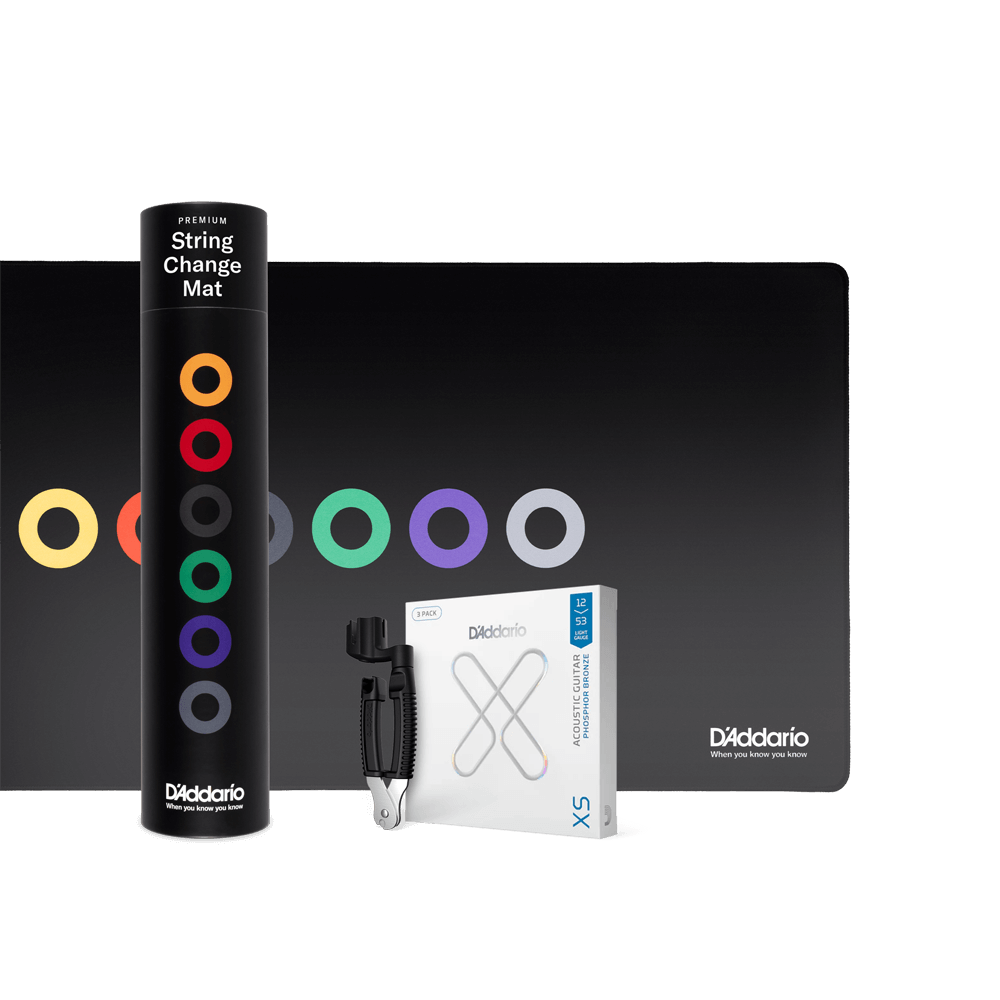 d-addario-xs-acoustic-12-53-string-change-bundle-saiten-set-mit-matte-und-pro-wi image 3