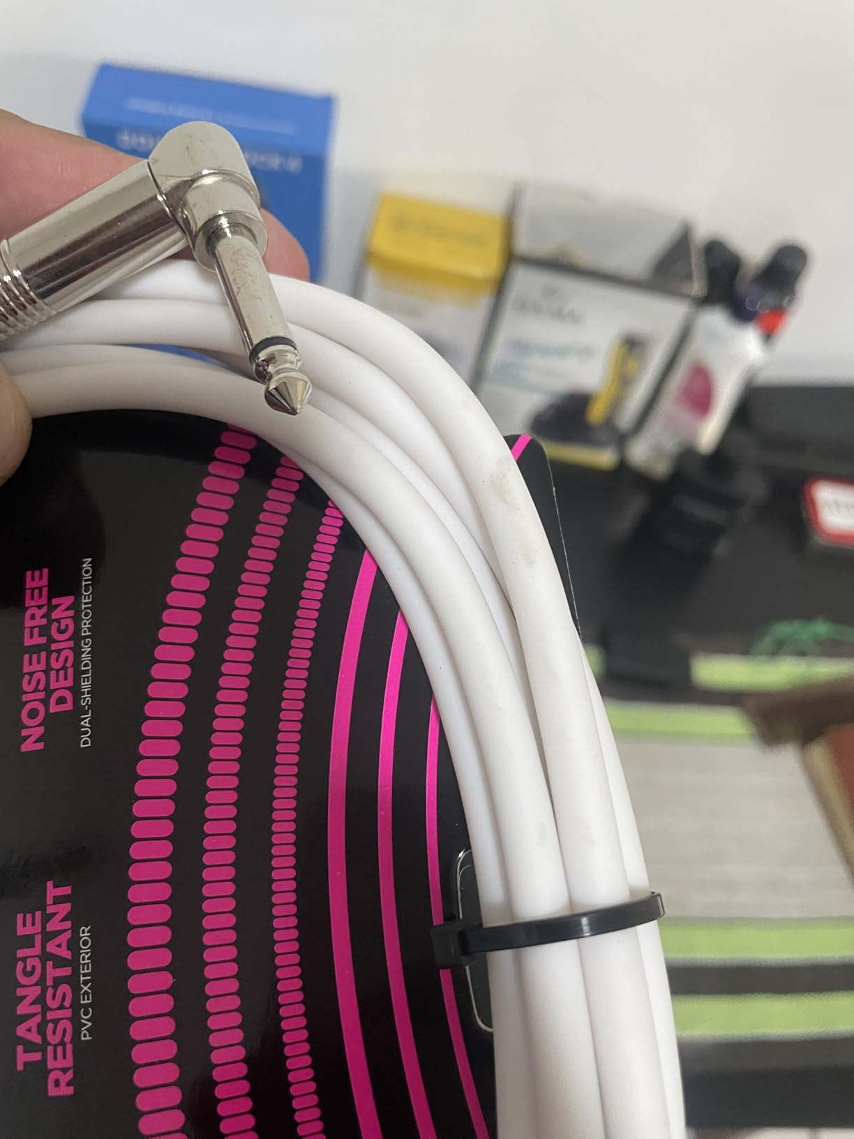 Wackler am Winkelstecker