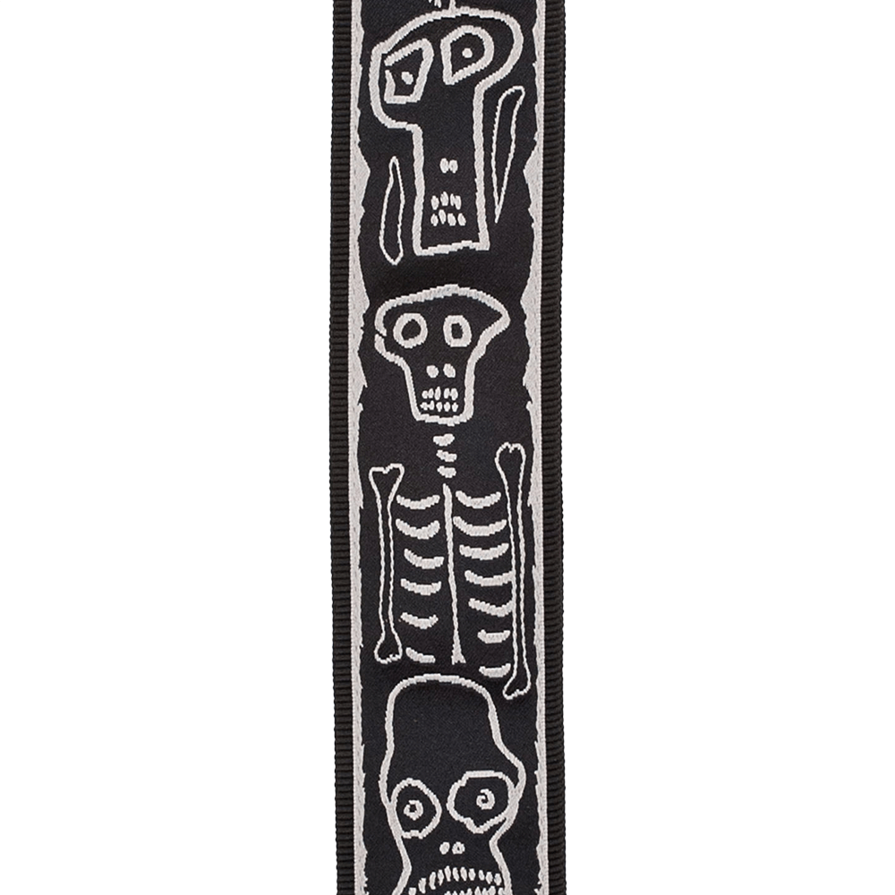 d-addario-joe-satriani-planet-lock-gitarrengurt-skull-n-bones image 2