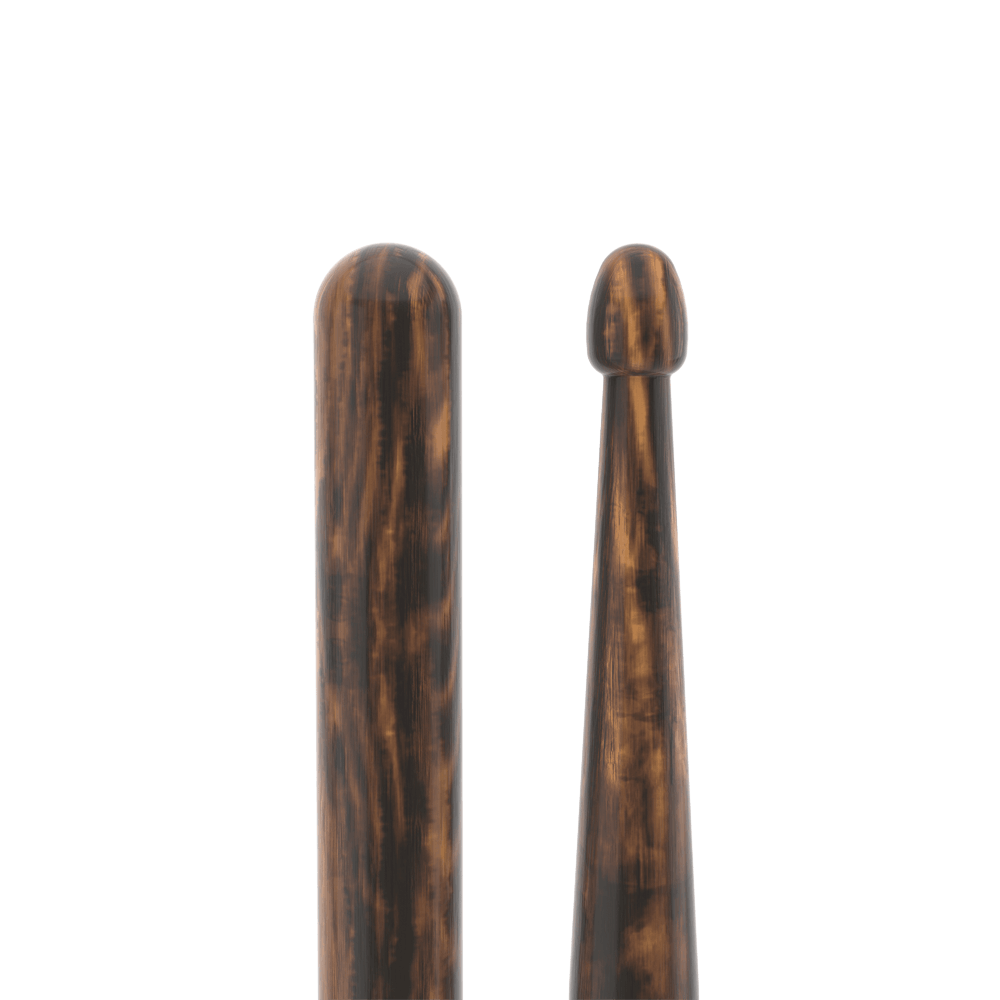 d-addario-promark-rebound-5ab-firegrain-hickory-drumsticks-mit-acorn-wood-tip image 2