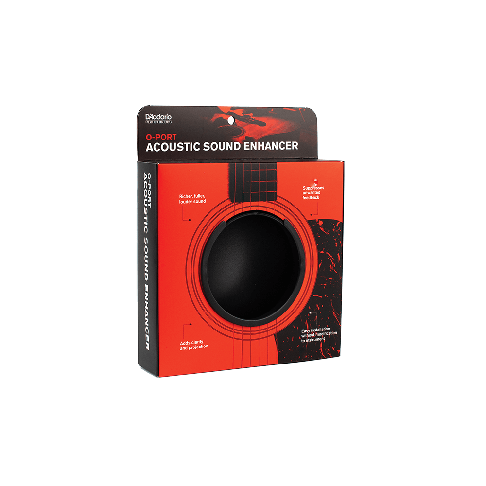 d-addario-o-port-schallloch-verst-rker-f-r-westerngitarre-standard image 2