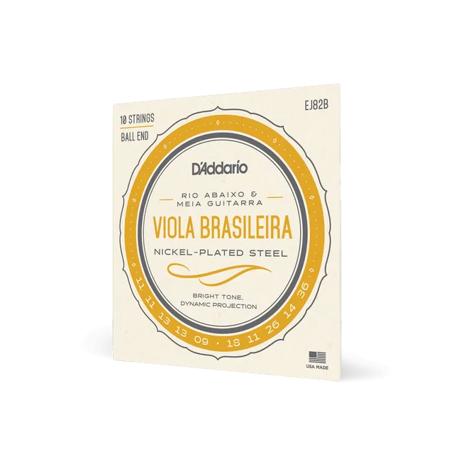 d-addario-ej82b-viola-brasileira-saiten-nickel-f-r-rio-abaixo-meia-guitarra-10-s image 1