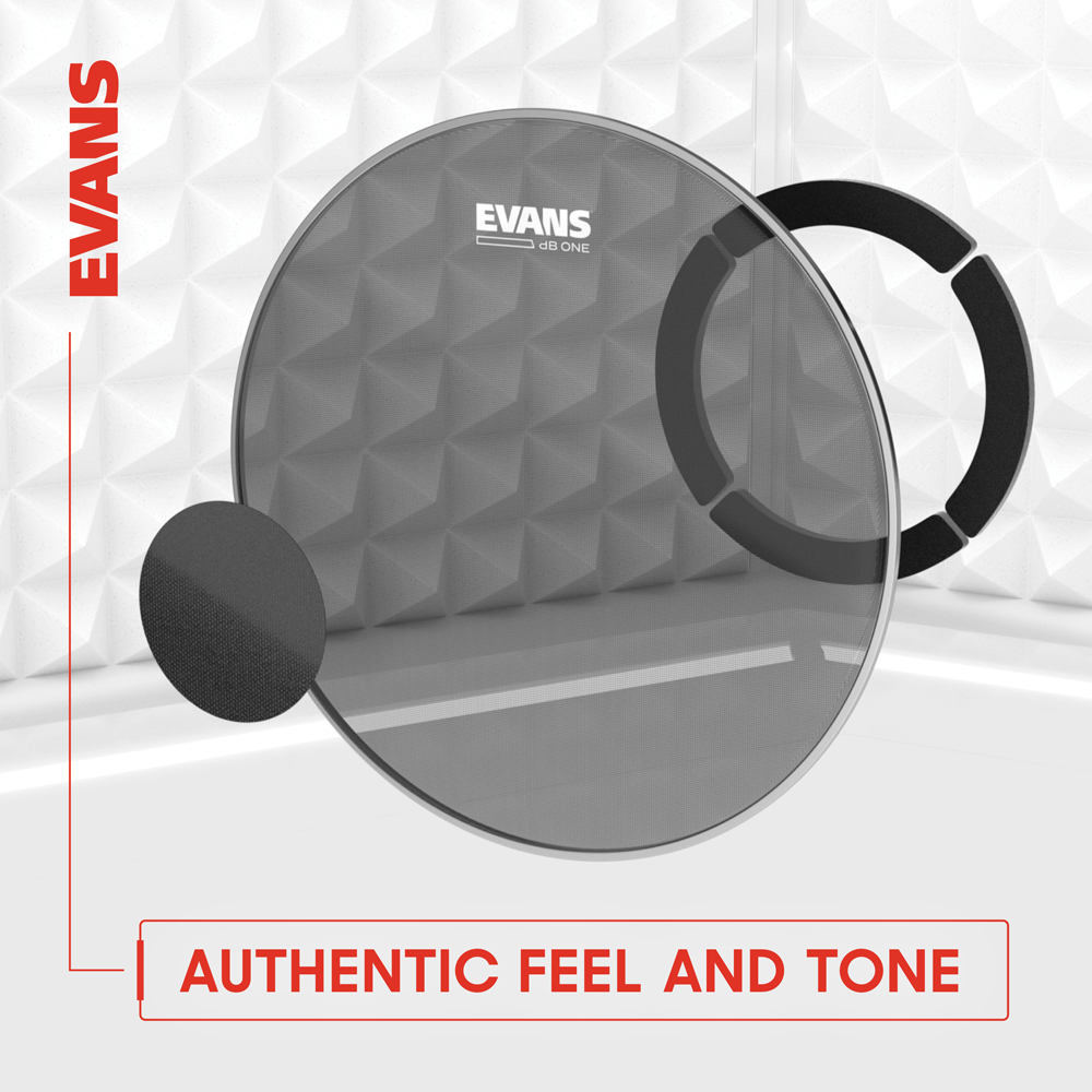 d-addario-evans-db-one-rock-system-mesh-head-set-10-12-16-22-14-snare image 5