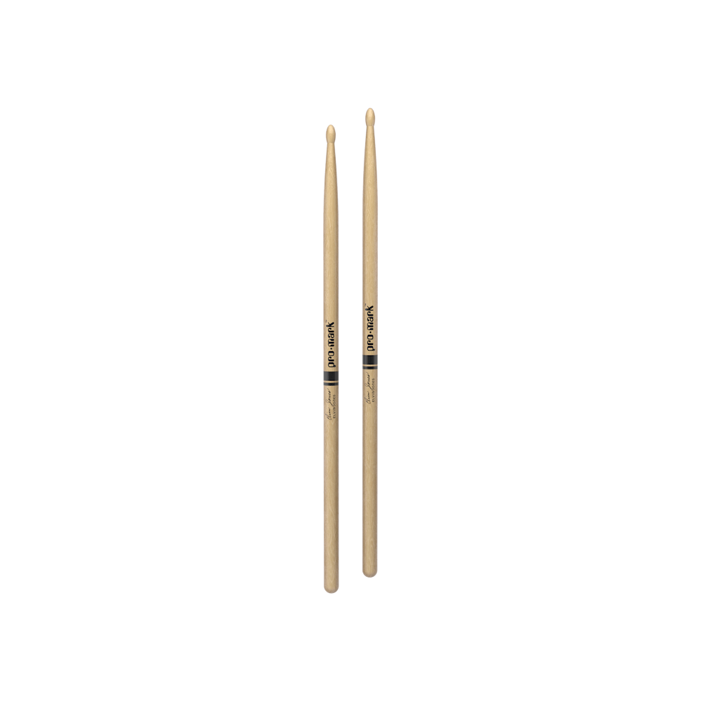 promark-elvin-jones-jz-hickory-drumsticks-wood-tip-signature-sticks image 3