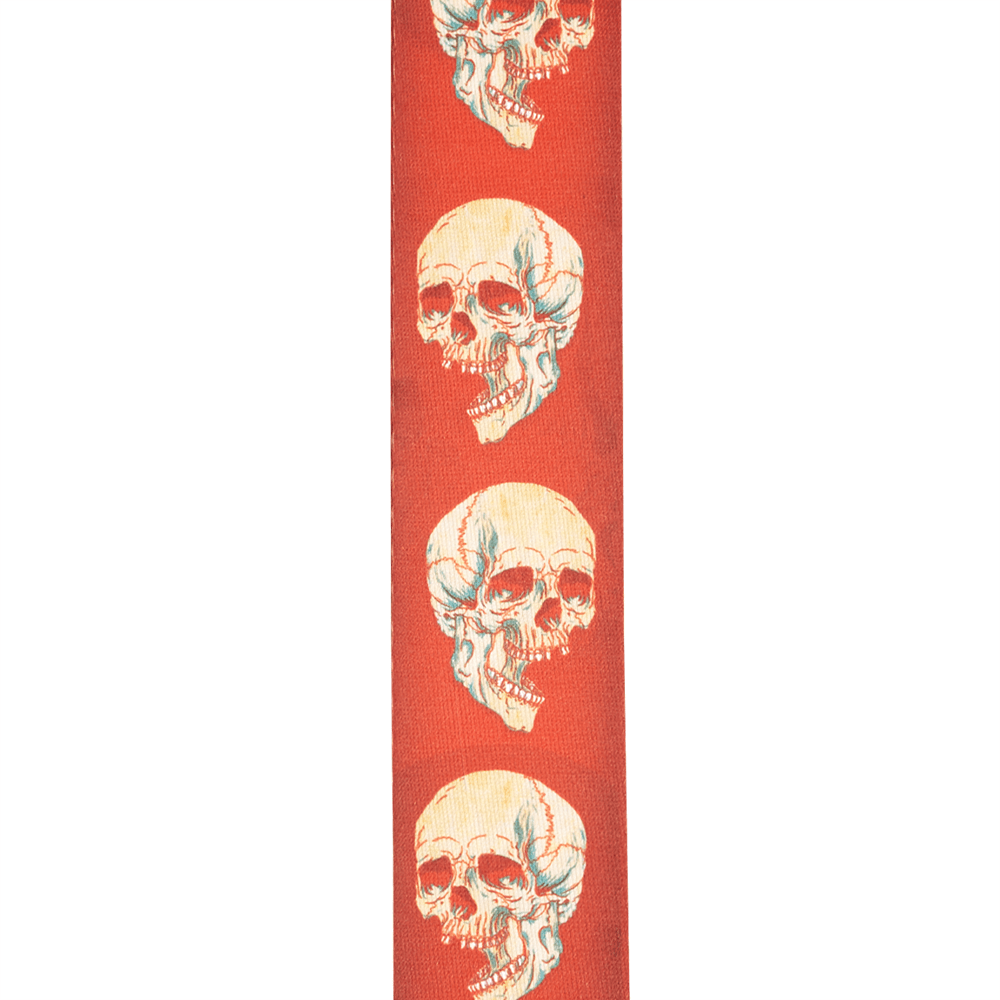 d-addario-alchemy-guitar-strap-live-life-skull-50-mm-polyester-gitarrengurt image 2