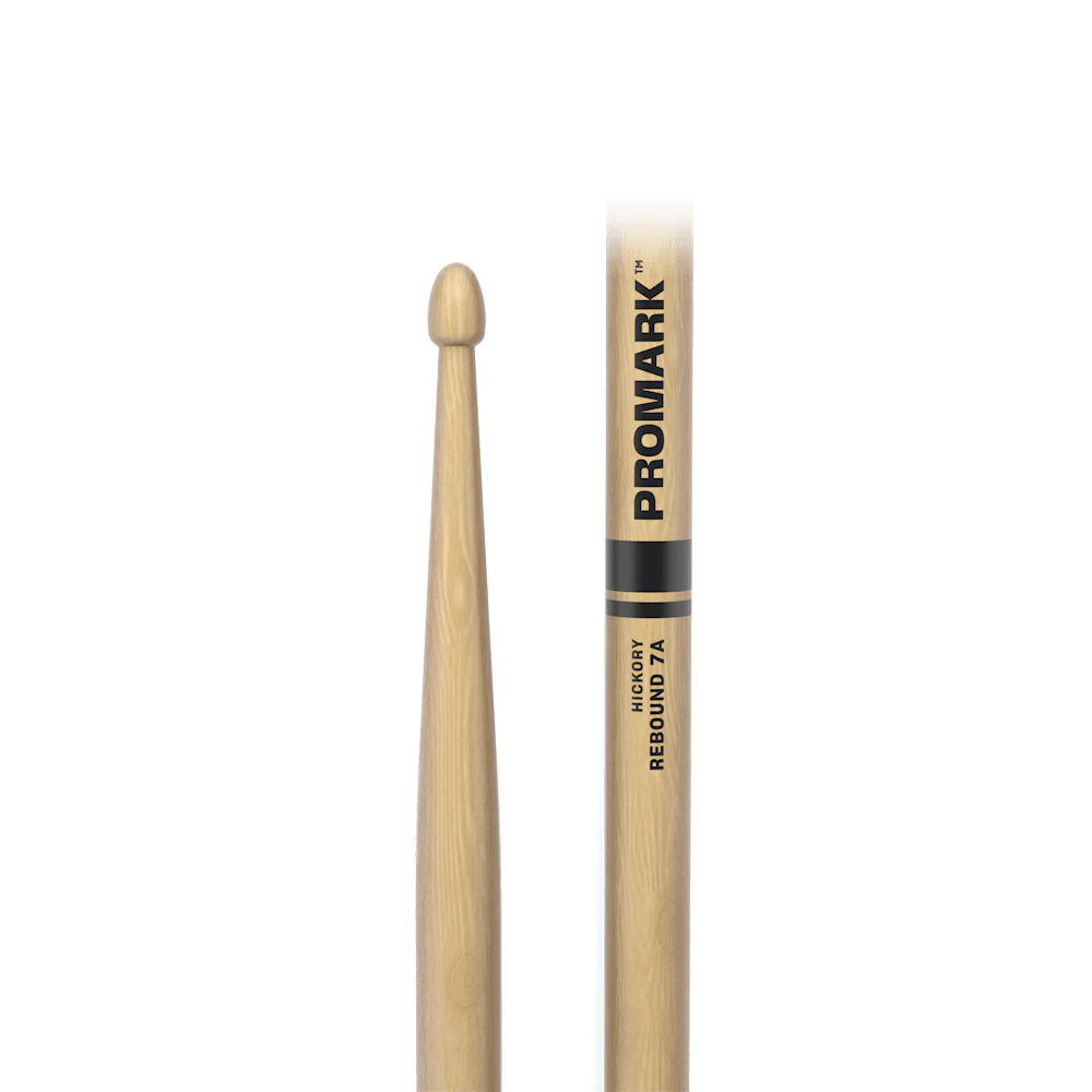 d-addario-promark-rebound-7a-hickory-drumsticks-acorn-wood-tip-406-mm image 2