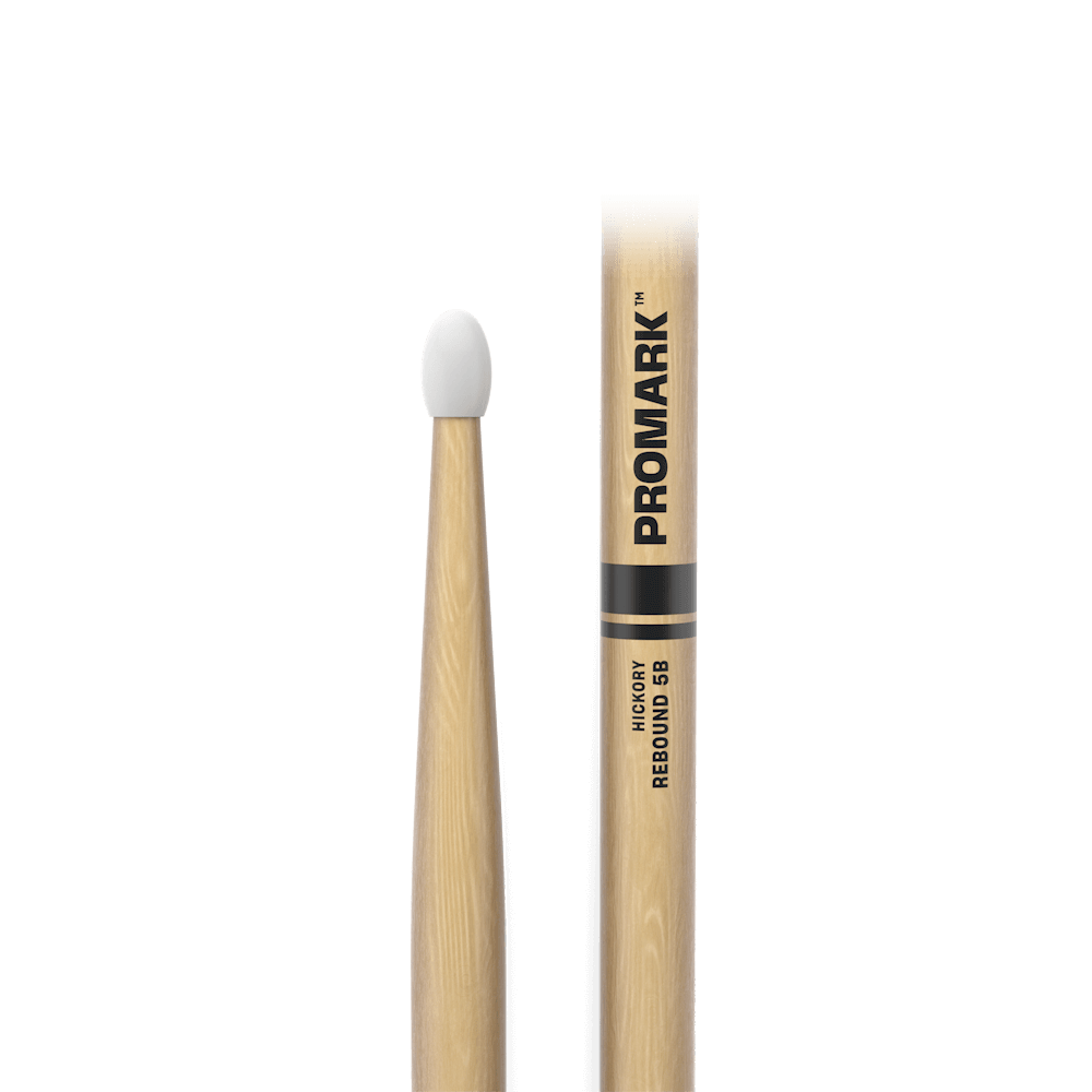 d-addario-rebound-5b-hickory-drumsticks-mit-oval-nylon-tip image 2