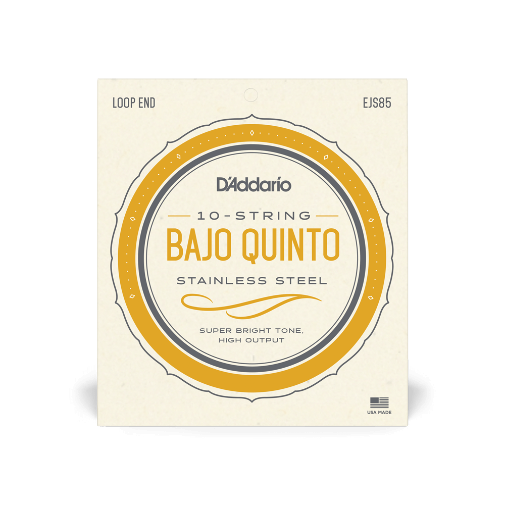 d-addario-bajo-quinto-saiten-10-saitig-edelstahl-stainless-steel image 2