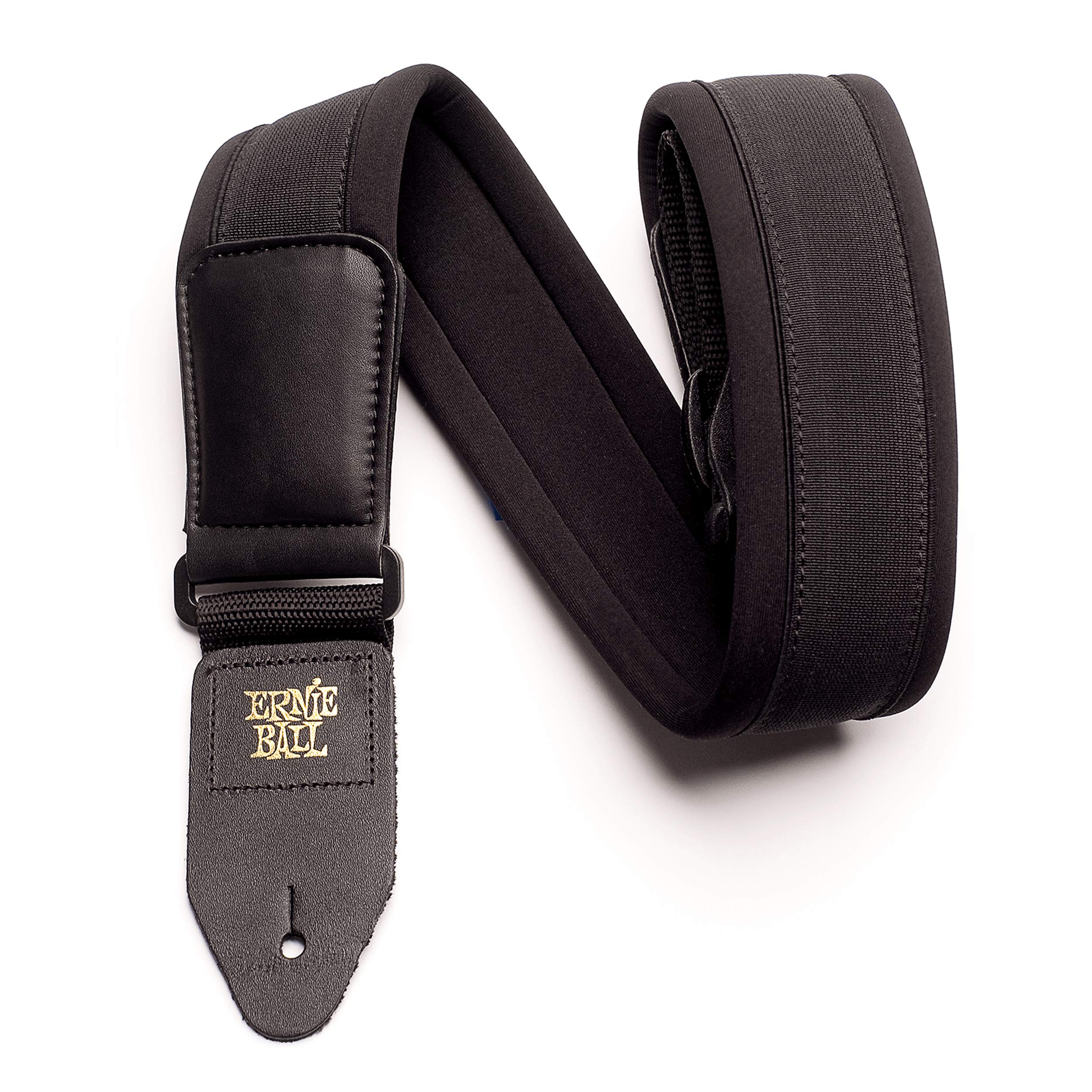 ernie-ball-neopren-gitarrengurt-gepolstert-schwarz-6-4-cm image 2