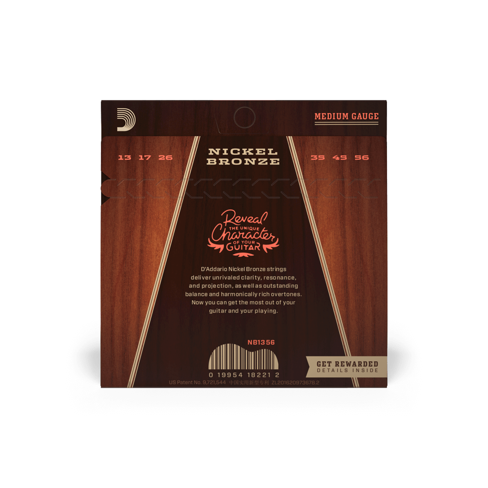 d-addario-nickel-bronze-nb1356-westerngitarrensaiten-13-56-medium image 3