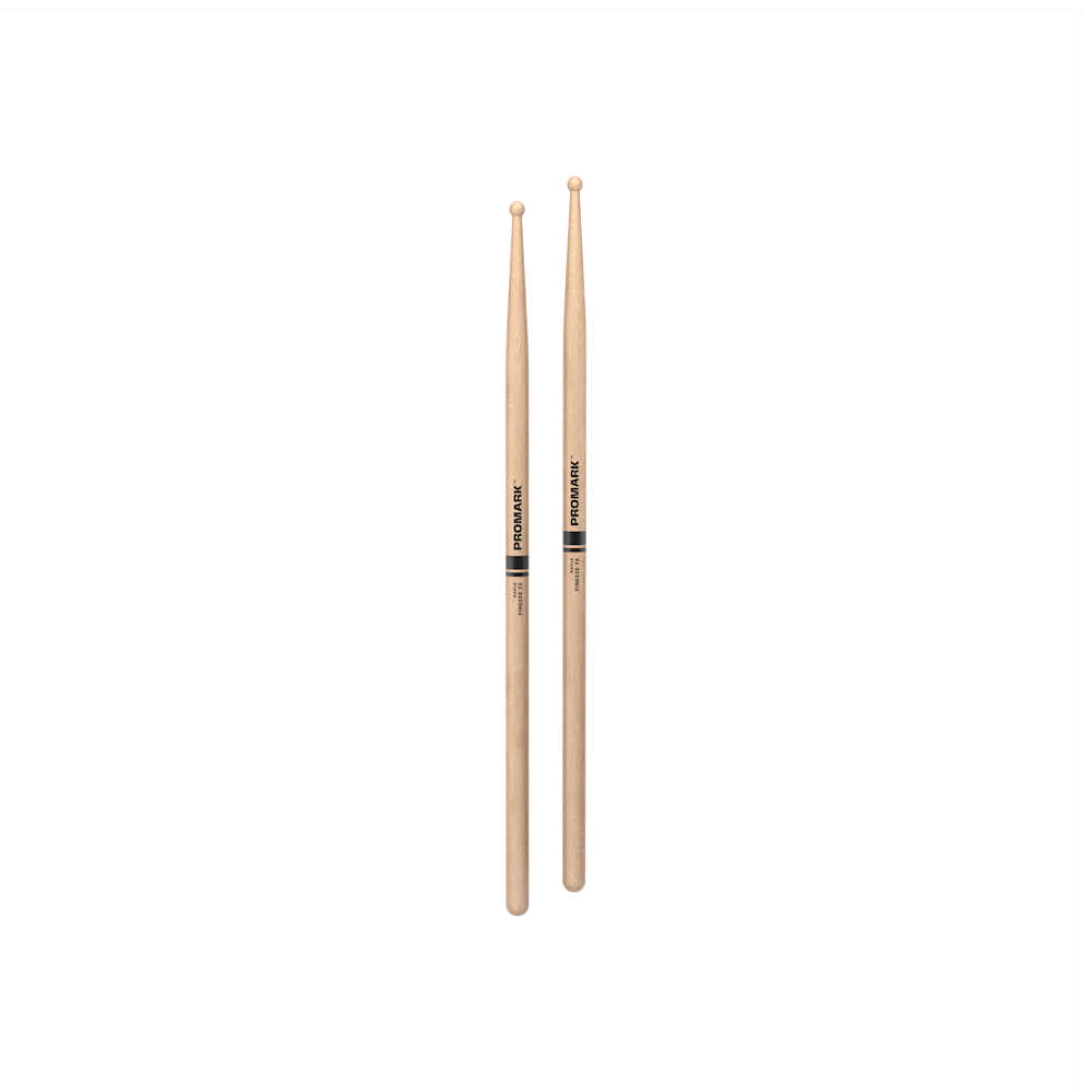 promark-finesse-7a-maple-drumsticks-small-round-wood-tip image 3