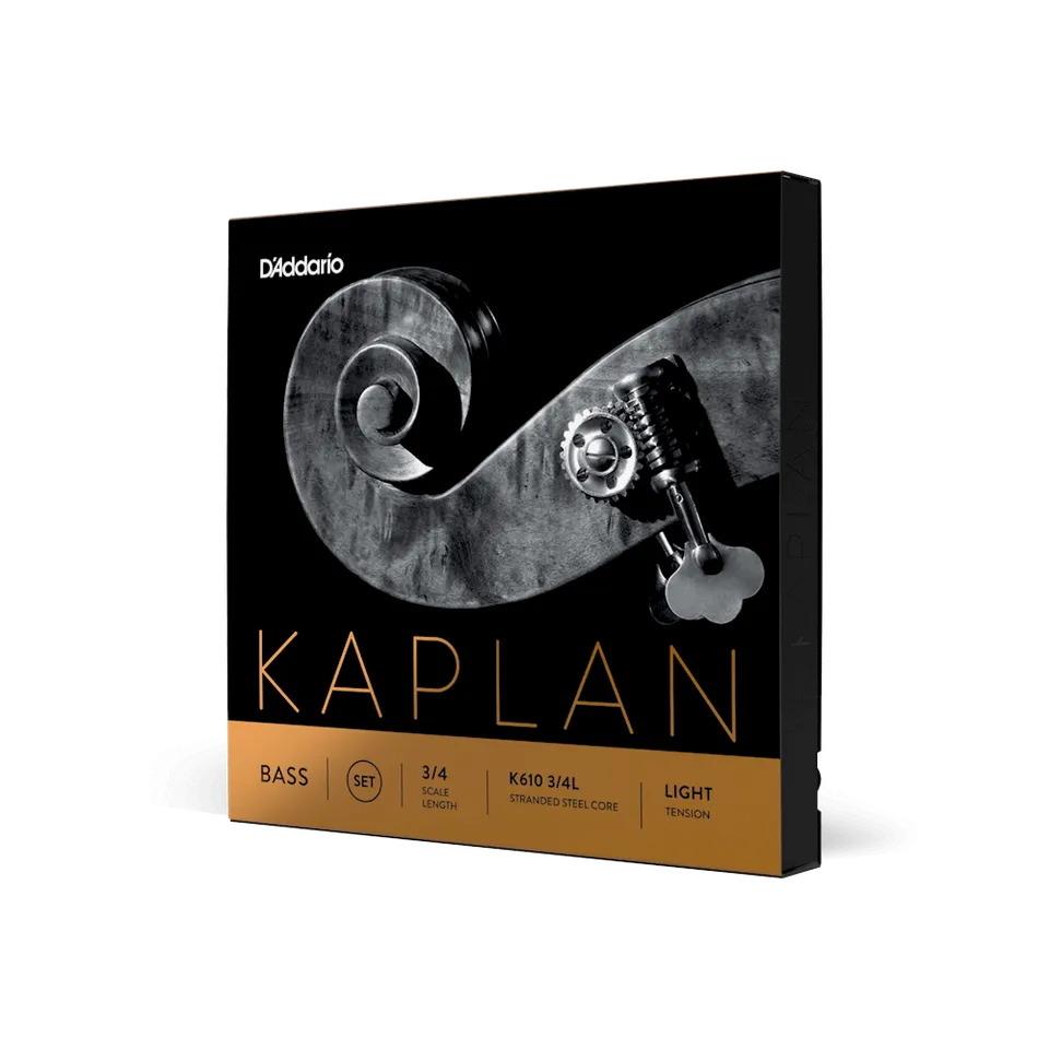 d-addario-kaplan-kontrabass-saitensatz-3-4-light-tension image 1