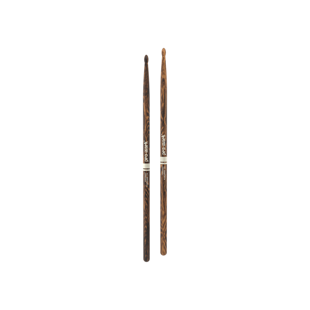 promark-classic-forward-7a-firegrain-hickory-drumsticks-wood-tip image 3