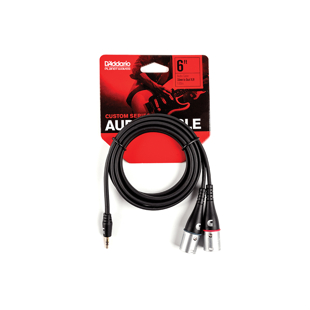 d-addario-custom-series-1-8-zoll-auf-dual-xlr-audiokabel image 2