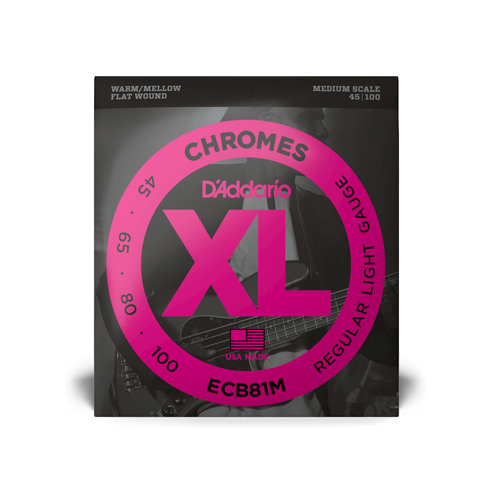 d-addario-xl-chromes-45-100-medium-scale-flatwound-bass-saiten image 2