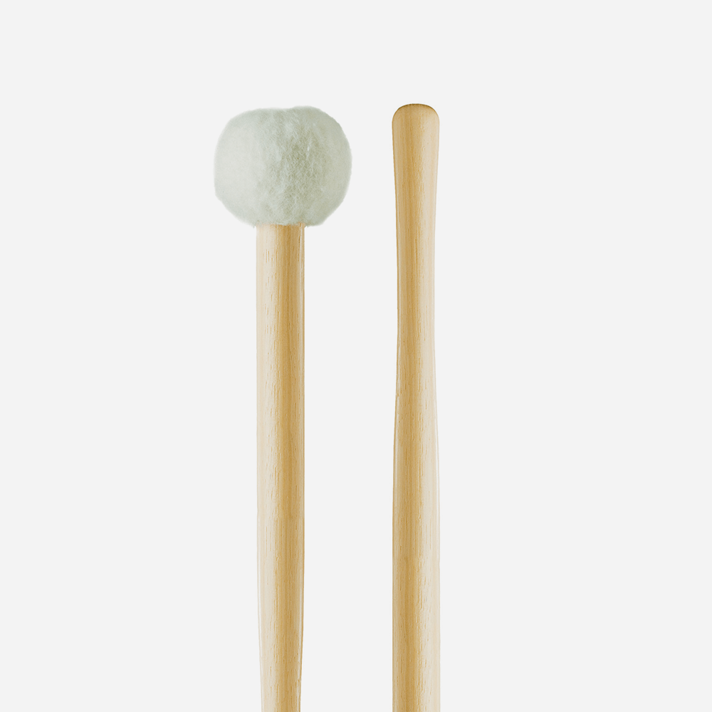 d-addario-performer-series-concert-bass-drum-mallets-filz-schl-gel-mit-hickory-g image 3