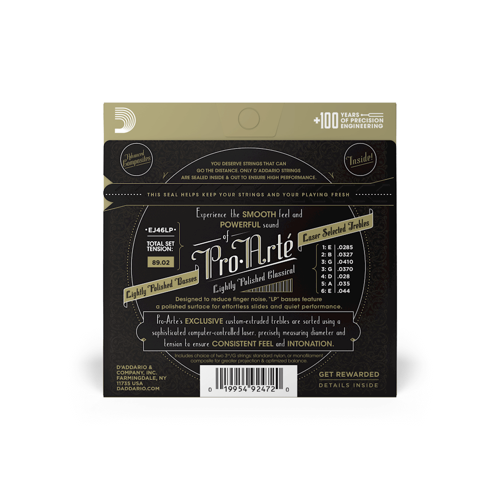 d-addario-pro-art-composite-konzertgitarrensaiten-hard-tension-leicht-poliert image 3