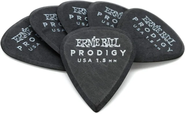 ernie-ball-prodigy-plektren-1-5-mm-schwarz-6er-pack image 1