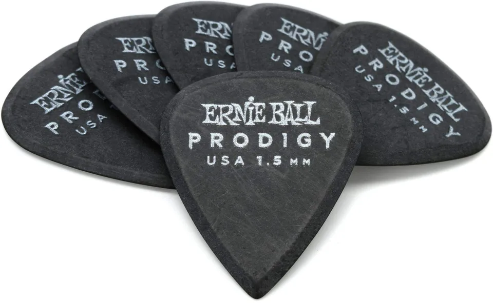 ernie-ball-prodigy-plektren-1-5-mm-schwarz-6er-pack image 1