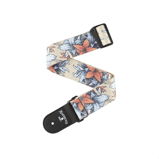 d-addario-alchemy-guitar-strap-death-in-bloom-50-mm-polyester-gitarrengurt image 1