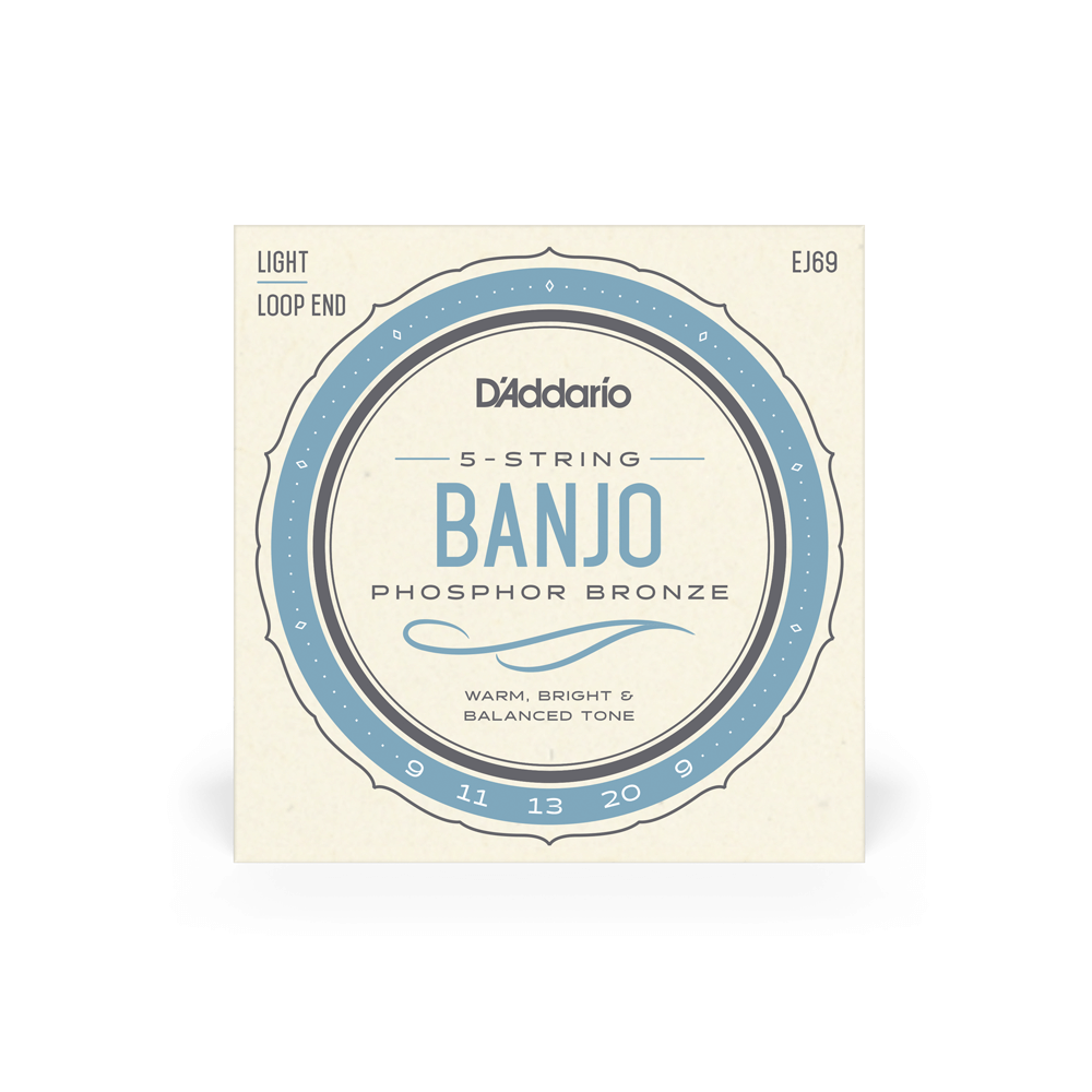 d-addario-ej69-phosphor-bronze-banjo-saiten-5-saiter-light-09-20 image 2