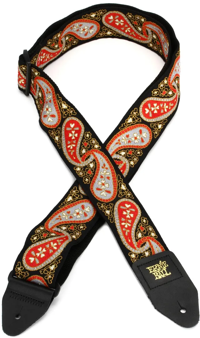 ernie-ball-midnight-paisley-jacquard-gitarrengurt-polypro-104-182-cm image 1