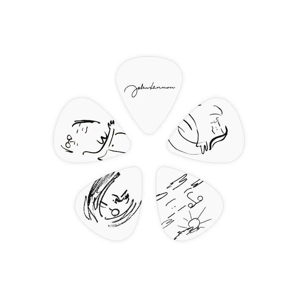 d-addario-john-lennon-john-yoko-gitarren-plektren-0-70-mm image 2