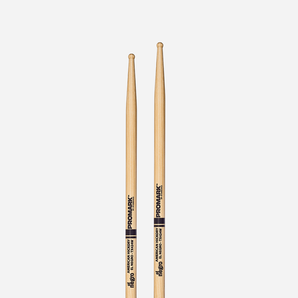 d-addario-424-horacio-el-negro-hernandez-hickory-drumsticks-wood-tip image 1