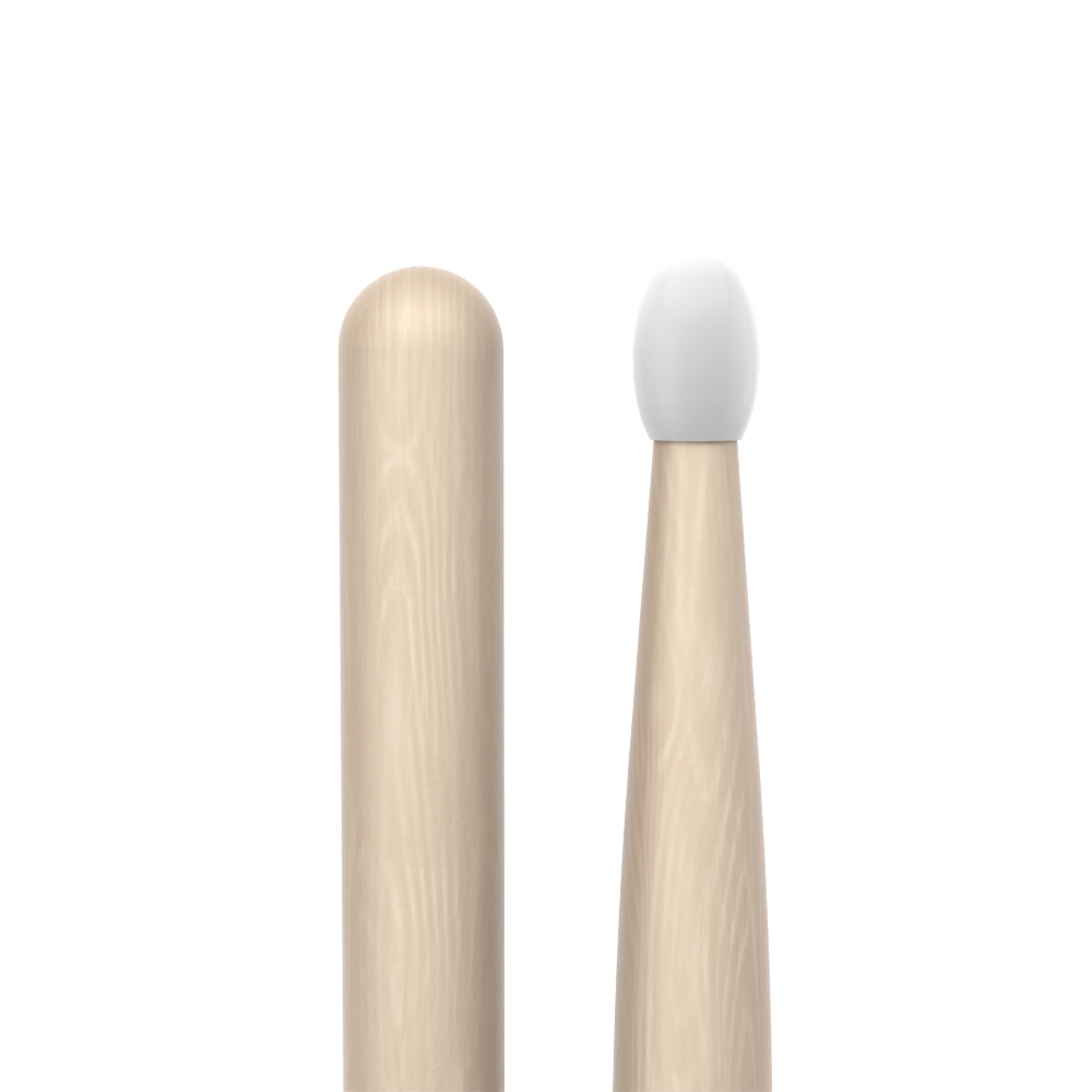 d-addario-promark-classic-forward-5b-raw-hickory-drumsticks-oval-nylon-tip image 4