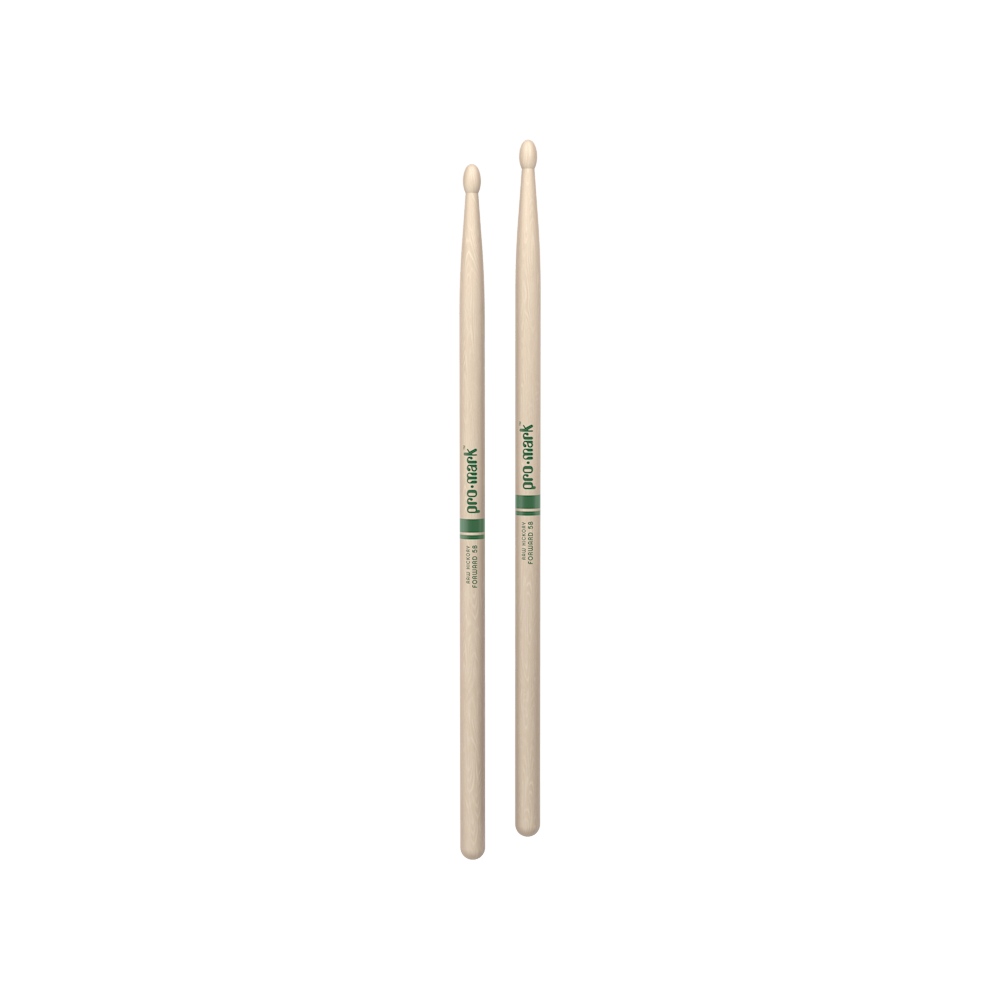 promark-classic-forward-5b-raw-hickory-drumsticks-wood-tip image 3