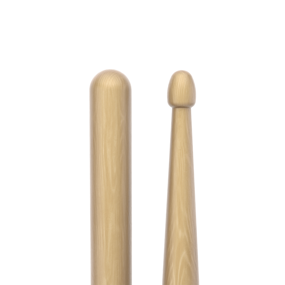 d-addario-rebound-5ab-long-hickory-drumsticks-mit-acorn-wood-tip image 2