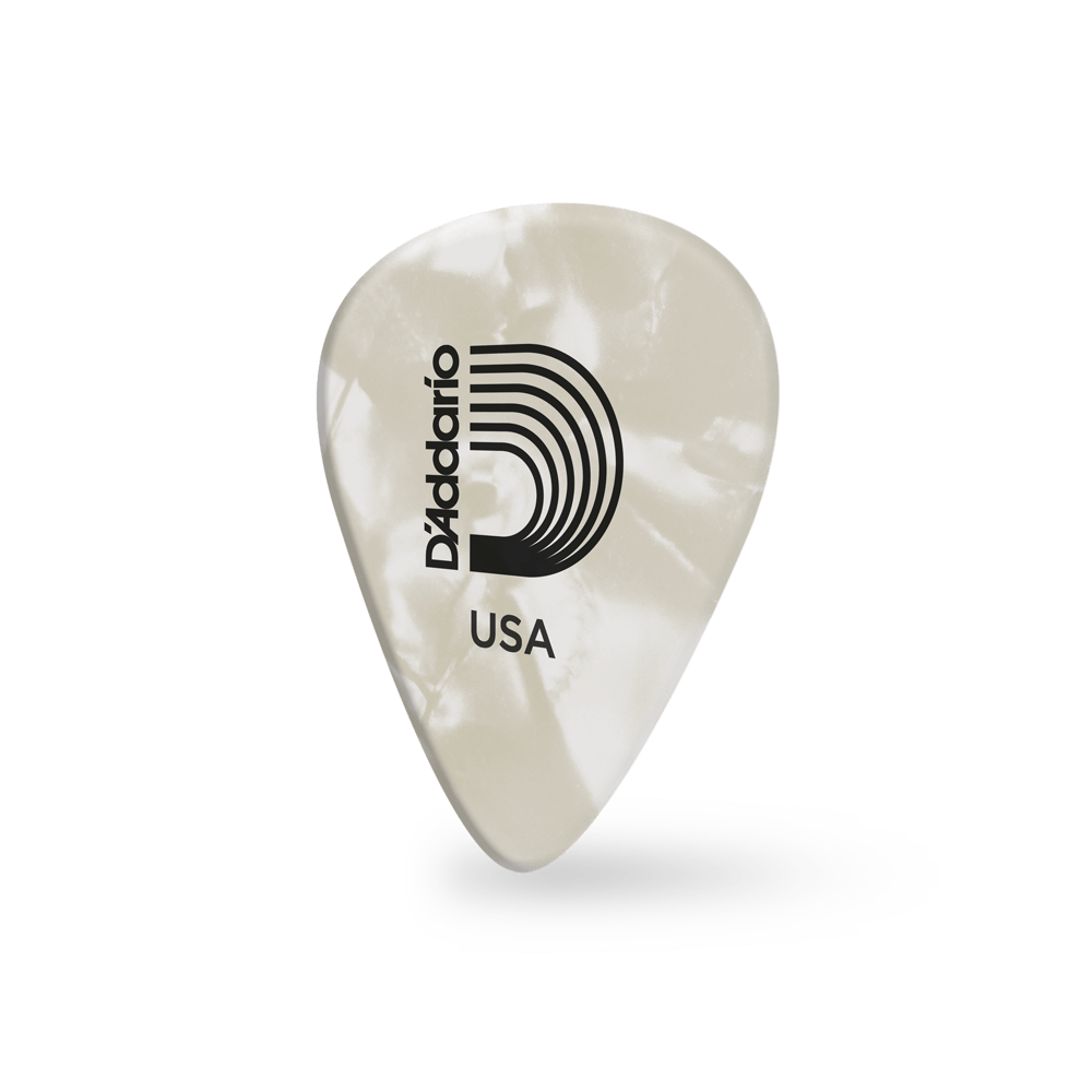 d-addario-classic-celluloid-plektren-white-pearl-light-10er-pack image 1